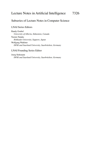 Cover image: Autonomous and Intelligent Systems 1st edition 9783642313677