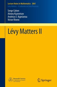 Titelbild: Lévy Matters II 9783642314063