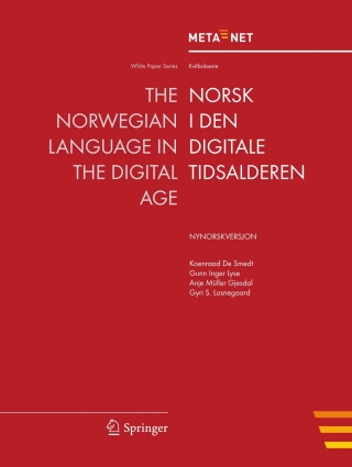 Cover image: The Norwegian Language in the Digital Age 1st edition 9783642314322