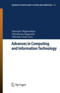 Cover image: Advances in Computing and Information Technology 9783642315510