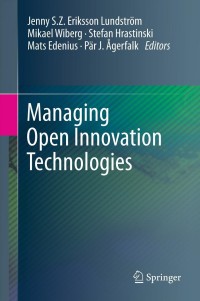 Cover image: Managing Open Innovation Technologies 9783642316494