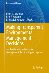 Imagen de portada: Making Transparent Environmental Management Decisions 9783642319990