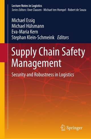 Imagen de portada: Supply Chain Safety Management 9783642320200