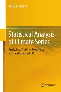 Cover image: Statistical Analysis of Climate Series 9783642320835