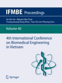 Immagine di copertina: 4th International Conference on Biomedical Engineering in Vietnam 9783642321825
