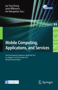 Cover image: Mobile Computing, Applications, and Services 1st edition 9783642323195