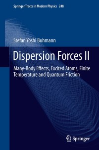 Immagine di copertina: Dispersion Forces II 9783642324659