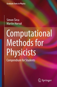 Cover image: Computational Methods for Physicists 9783642324772