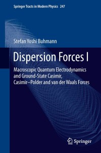 Immagine di copertina: Dispersion Forces I 9783642324833