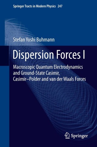 Cover image: Dispersion Forces I 9783642324833
