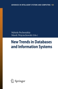 Cover image: New Trends in Databases and Information Systems 9783642325175