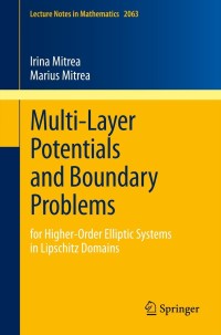 Imagen de portada: Multi-Layer Potentials and Boundary Problems 9783642326653
