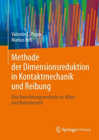 Cover image: Methode der Dimensionsreduktion in Kontaktmechanik und Reibung 9783642326721