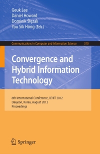 Cover image: Convergence and Hybrid Information Technology 1st edition 9783642326912