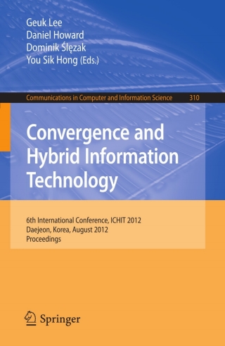 Cover image: Convergence and Hybrid Information Technology 1st edition 9783642326912
