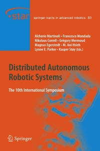 Cover image: Distributed Autonomous Robotic Systems 9783642327223