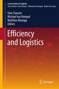 Cover image: Efficiency and Logistics 9783642328374
