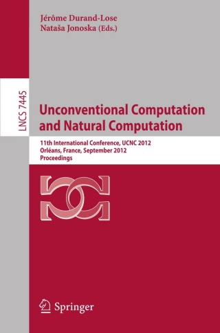 Omslagafbeelding: Unconventional Computation and Natural Computation 1st edition 9783642328930