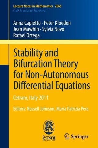 Cover image: Stability and Bifurcation Theory for Non-Autonomous Differential Equations 9783642329050