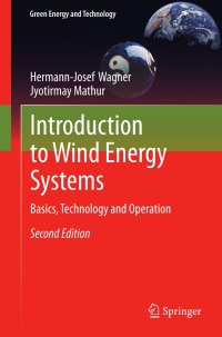 Imagen de portada: Introduction to Wind Energy Systems 2nd edition 9783642329753