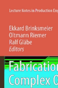 Omslagafbeelding: Fabrication of Complex Optical Components 9783642330001