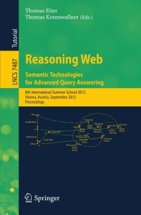 Cover image: Reasoning Web - Semantic Technologies for Advanced Query Answering 9783642331572