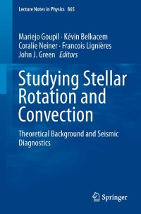 Imagen de portada: Studying Stellar Rotation and Convection 9783642333798