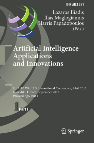 Omslagafbeelding: Artificial Intelligence Applications and Innovations 1st edition 9783642334085