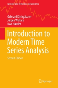 Imagen de portada: Introduction to Modern Time Series Analysis 2nd edition 9783642440298
