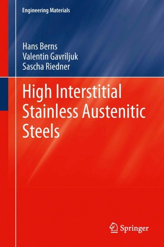 Cover image: High Interstitial Stainless Austenitic Steels 9783642446719