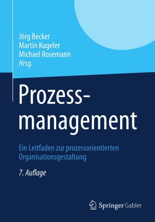 Imagen de portada: Prozessmanagement 7th edition 9783642338434