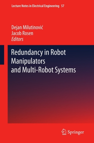 Imagen de portada: Redundancy in Robot Manipulators and Multi-Robot Systems 9783642339707