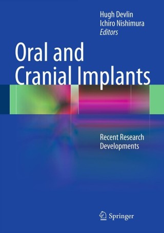 Cover image: Oral and Cranial Implants 9783642342240