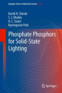 Cover image: Phosphate Phosphors for Solid-State Lighting 9783642343117