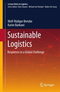 Cover image: Sustainable Logistics 9783642343742