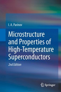 Cover image: Microstructure and Properties of High-Temperature Superconductors 2nd edition 9783642344404