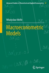 Cover image: Macroeconometric Models 9783642344671