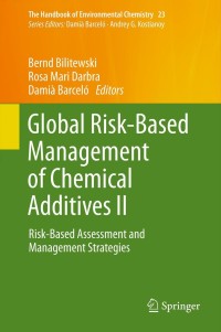 Imagen de portada: Global Risk-Based Management of Chemical Additives II 9783642345715