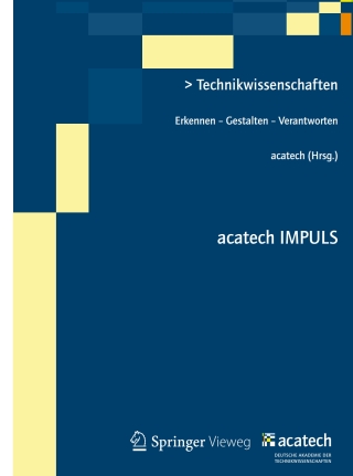 Imagen de portada: Technikwissenschaften 9783642346040