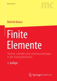 Cover image: Finite Elemente 5th edition 9783642347962