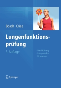 صورة الغلاف: Lungenfunktionsprüfung 3rd edition 9783642349416