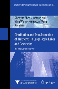 Imagen de portada: Distribution and Transformation of Nutrients in Large-scale Lakes and Reservoirs 9783642349638