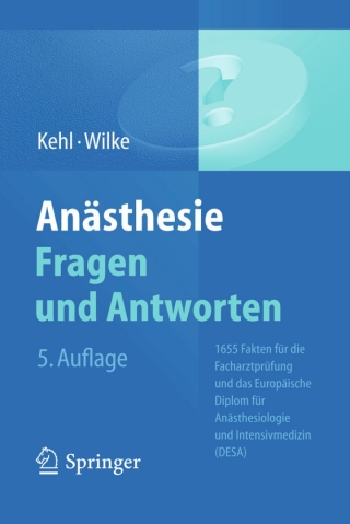 Cover image: Anästhesie. Fragen und Antworten 5th edition 9783642350344