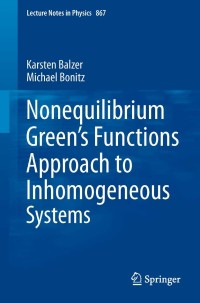 Imagen de portada: Nonequilibrium Green's Functions Approach to Inhomogeneous Systems 9783642350818