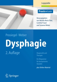 Cover image: Dysphagie: Diagnostik und Therapie 2nd edition 9783642351037