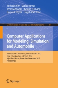 Omslagafbeelding: Computer Applications for Modeling, Simulation, and Automobile 1st edition 9783642352478
