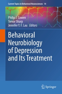 表紙画像: Behavioral Neurobiology of Depression and Its Treatment 9783642354243