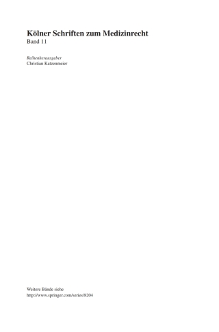 Cover image: Priorisierung in der Medizin 9783642354472