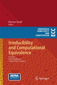 Cover image: Irreducibility and Computational Equivalence 9783642354816