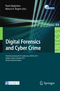 Imagen de portada: Digital Forensics and Cyber Crime 9783642355158